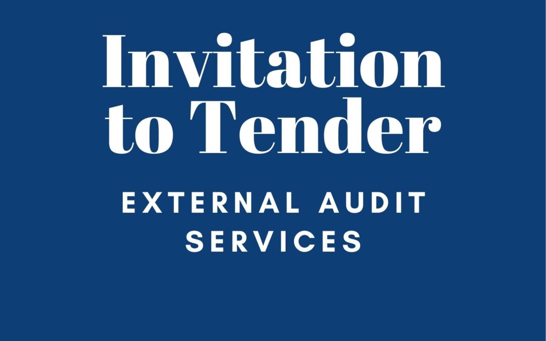 Invitation to Tender – External Audit Services