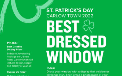 St Patricks Day – Best Dressed Window