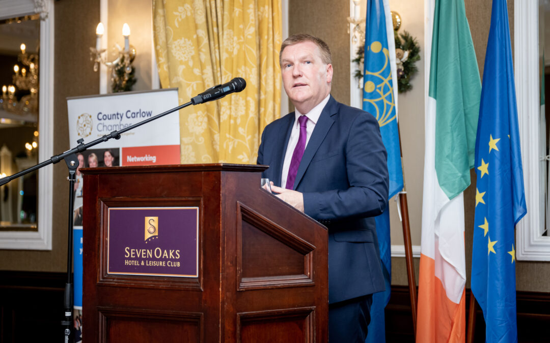 County Carlow Chamber welcomed Minister McGrath