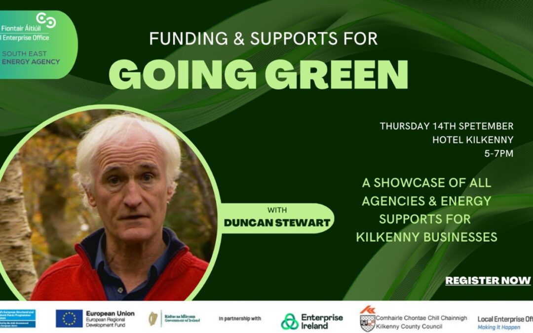 Funding and Supports for Going Green: