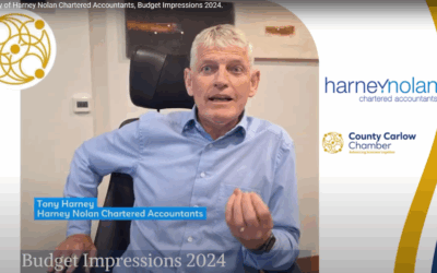 Budget 2024 – Impressions on the announcements by Tony Harney of Harney Nolan Chartered Accountants
