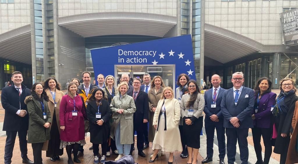 Chambers Ireland visit to Brussels