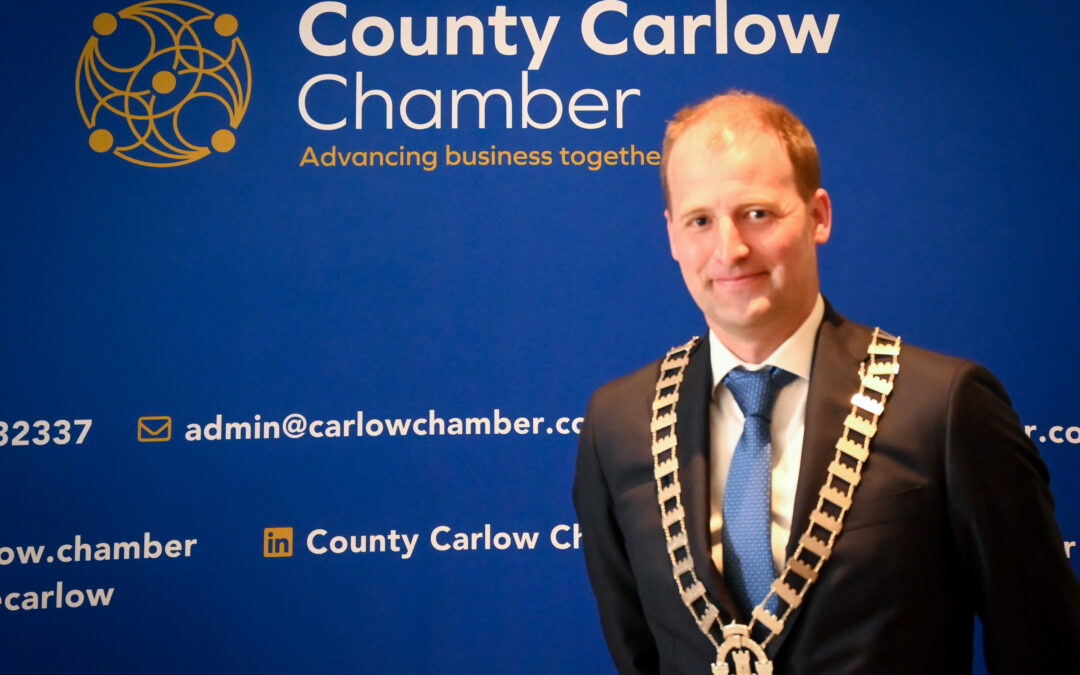 Michael Quinn, MD of Robert Quinn Ltd appointed as president of County Carlow Chamber of Commerce