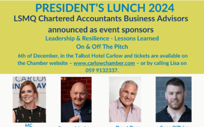 Sponsor Announced for the Presidents Lunch