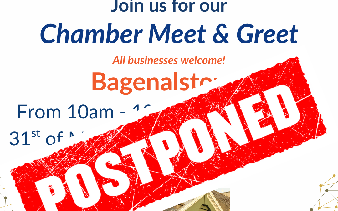 Upcoming Meet & Greet Event Postponed