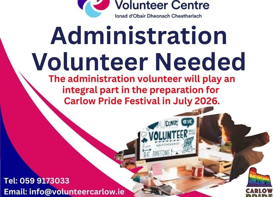 Administration Volunteer Needed