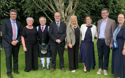 Carlow Chamber of Commerce meets with Ambassador Florence Ensch to celebrate Luxembourg National Day
