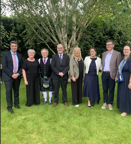 Carlow Chamber of Commerce meets with Ambassador Florence Ensch to celebrate Luxembourg National Day